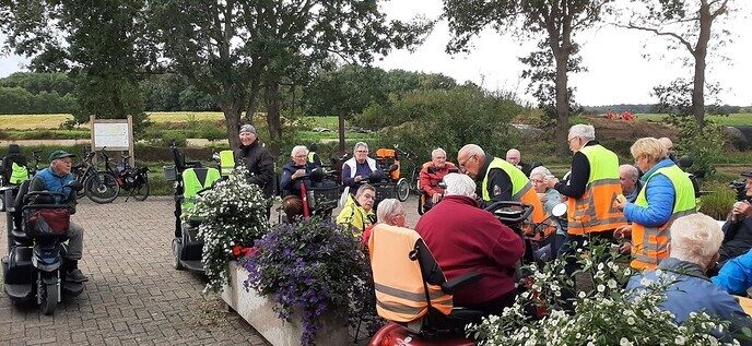 Laatste scootmobieltocht van dit jaar - Foto: Ingezonden foto