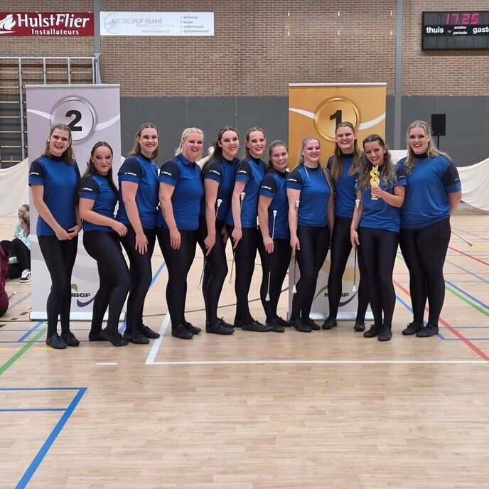 Majorettes starten najaar met drie eerste prijzen in Elburg - Foto: Ingezonden foto