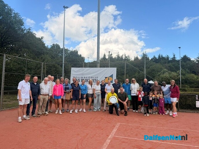 Tennistoernooi bij DLTC Gerner zit er weer op