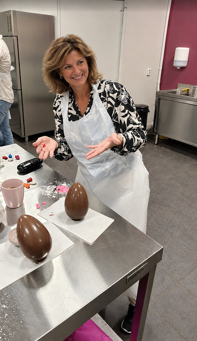 Workshop choco-ei versieren - Foto: Ingezonden foto