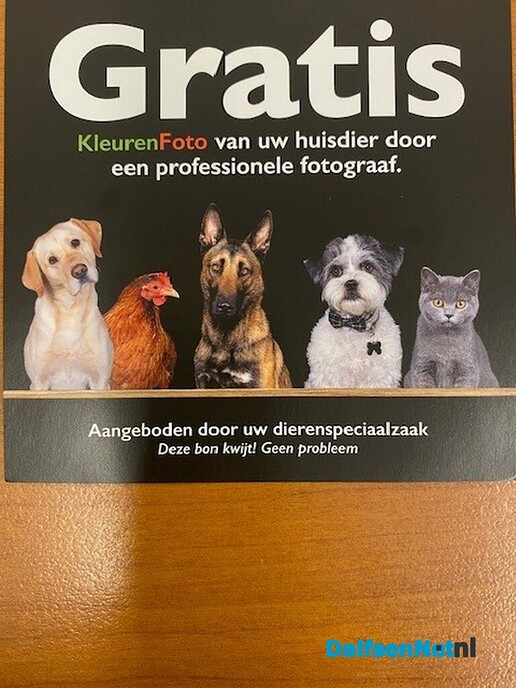 Dierenfotograaf is zaterdag bij de Welkoop - Foto: Ingezonden foto