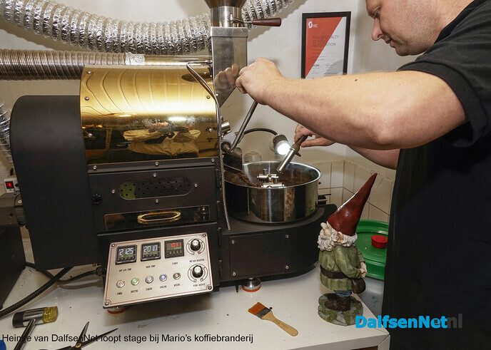 Elektrische microbranderij Mario’s koffie Dalfsen - Foto: Paul Scholten