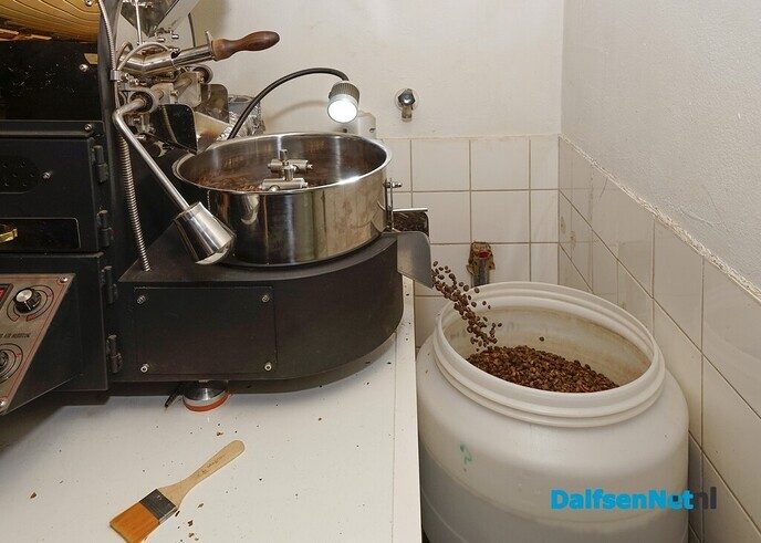 Elektrische microbranderij Mario’s koffie Dalfsen - Foto: Paul Scholten