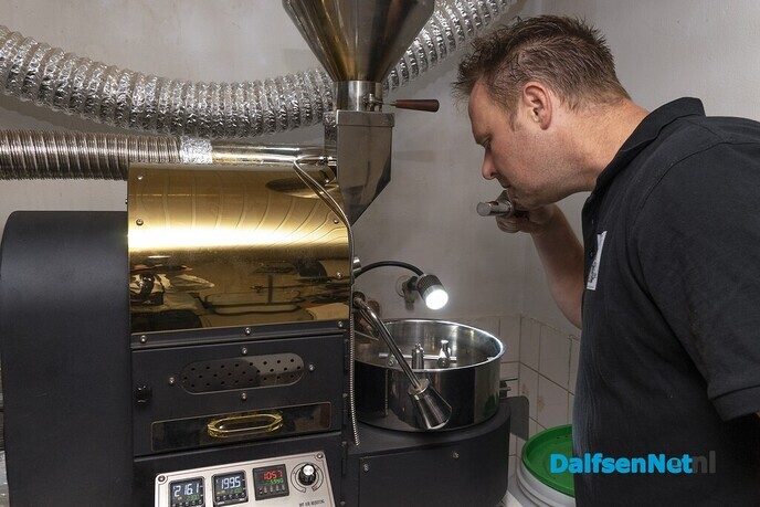 Elektrische microbranderij Mario’s koffie Dalfsen - Foto: Paul Scholten