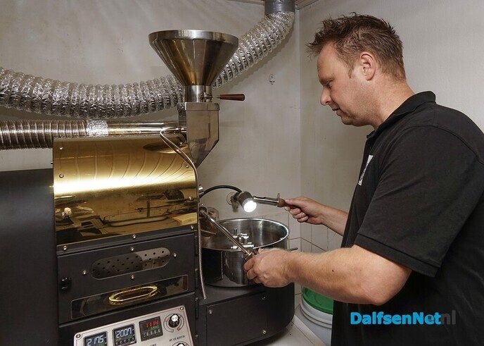 Elektrische microbranderij Mario’s koffie Dalfsen - Foto: Paul Scholten