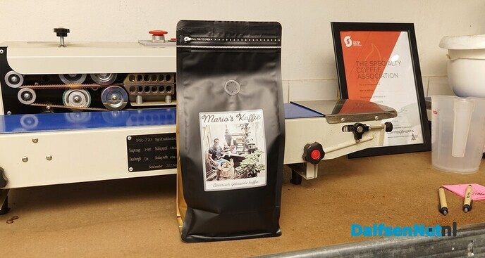 Elektrische microbranderij Mario’s koffie Dalfsen - Foto: Paul Scholten