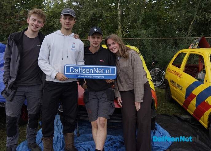 Bordje DalfsenNet op Concours d’Elegance in Nieuwleusen - Foto: Paul Scholten