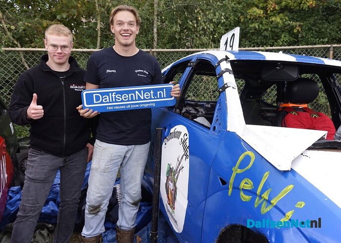 Bordje DalfsenNet op Concours d’Elegance in Nieuwleusen - Foto: Paul Scholten