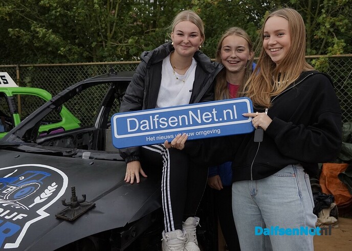 Bordje DalfsenNet op Concours d’Elegance in Nieuwleusen - Foto: Paul Scholten