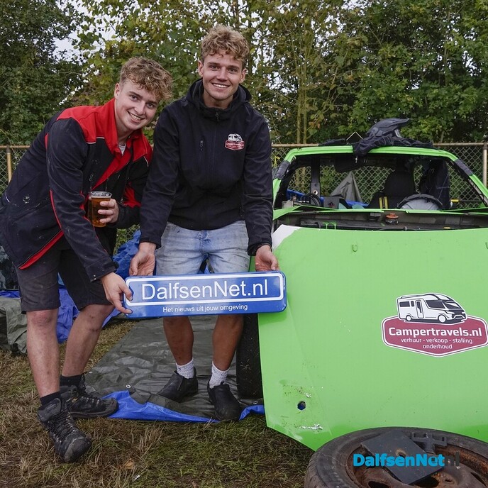 Bordje DalfsenNet op Concours d’Elegance in Nieuwleusen - Foto: Paul Scholten