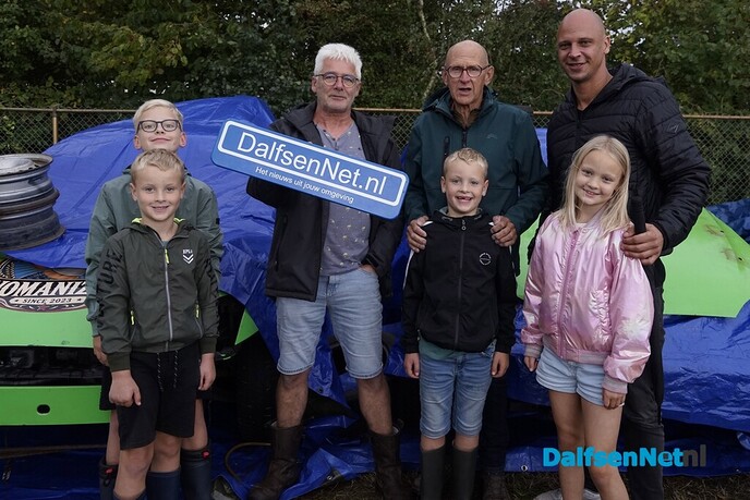 Bordje DalfsenNet op Concours d’Elegance in Nieuwleusen - Foto: Paul Scholten