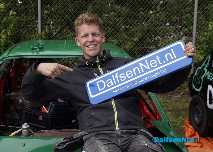 Bordje DalfsenNet op Concours d’Elegance in Nieuwleusen - Foto: Paul Scholten