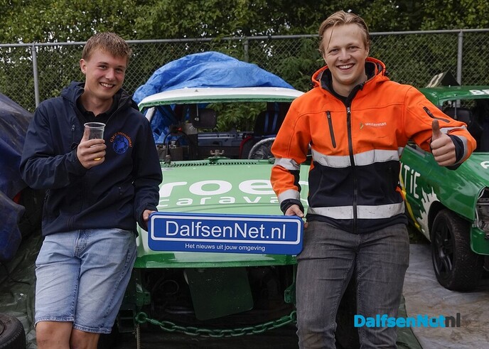 Bordje DalfsenNet op Concours d’Elegance in Nieuwleusen - Foto: Paul Scholten