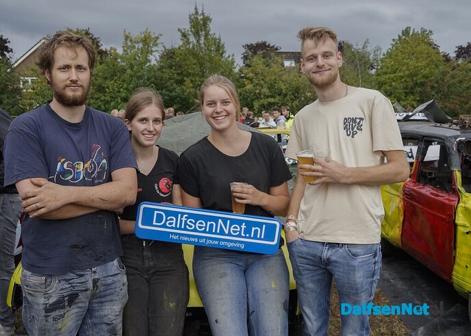 Bordje DalfsenNet op Concours d’Elegance in Nieuwleusen - Foto: Paul Scholten