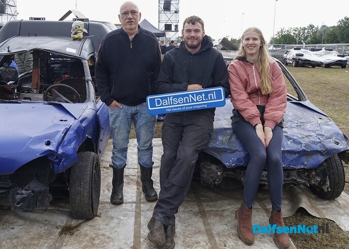 Bordje DalfsenNet op Concours d’Elegance in Nieuwleusen - Foto: Paul Scholten