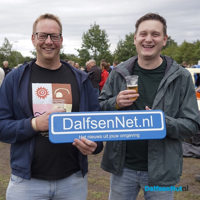 Bordje DalfsenNet op Concours d’Elegance in Nieuwleusen - Foto: Paul Scholten
