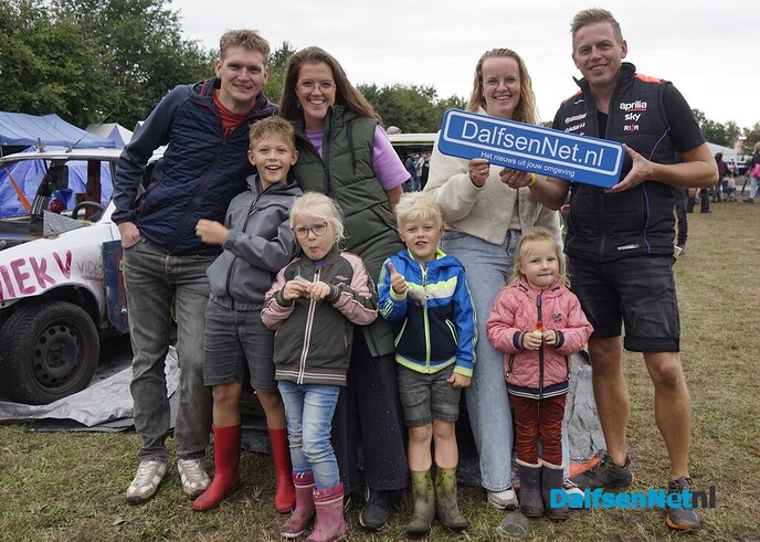Bordje DalfsenNet op Concours d’Elegance in Nieuwleusen - Foto: Paul Scholten