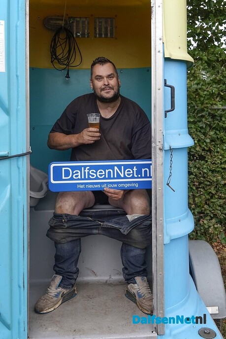 Bordje DalfsenNet op Concours d’Elegance in Nieuwleusen - Foto: Paul Scholten