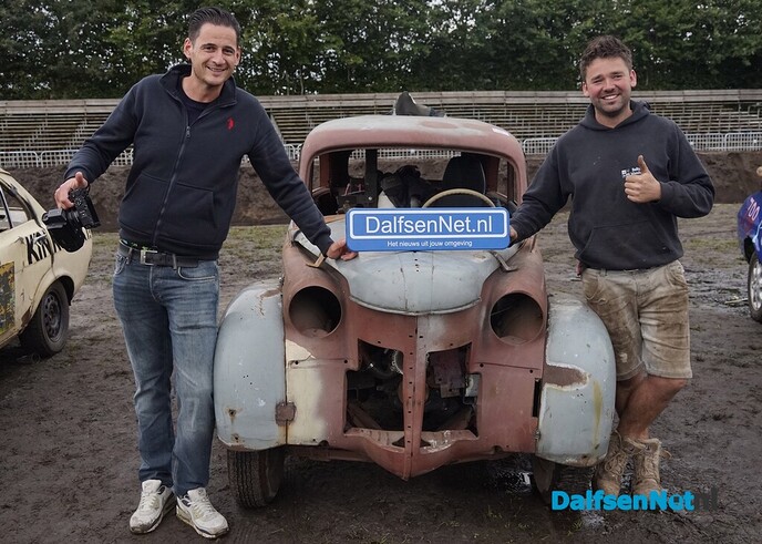 Bordje DalfsenNet op Concours d’Elegance in Nieuwleusen - Foto: Paul Scholten
