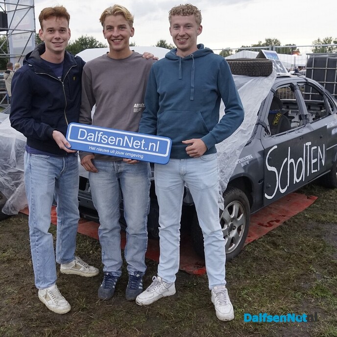 Bordje DalfsenNet op Concours d’Elegance in Nieuwleusen - Foto: Paul Scholten