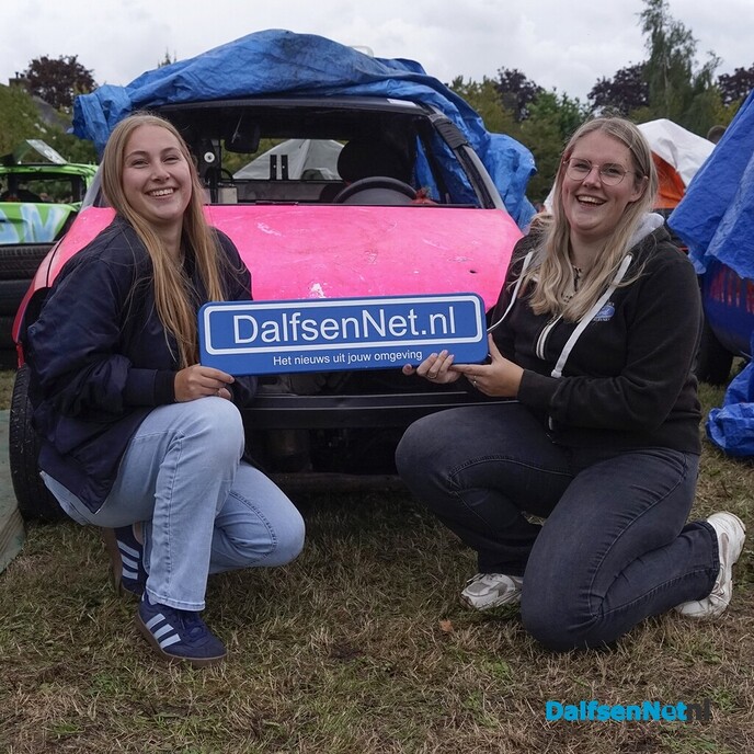 Bordje DalfsenNet op Concours d’Elegance in Nieuwleusen - Foto: Paul Scholten