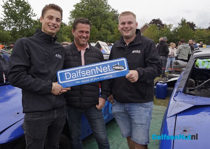 Bordje DalfsenNet op Concours d’Elegance in Nieuwleusen - Foto: Paul Scholten