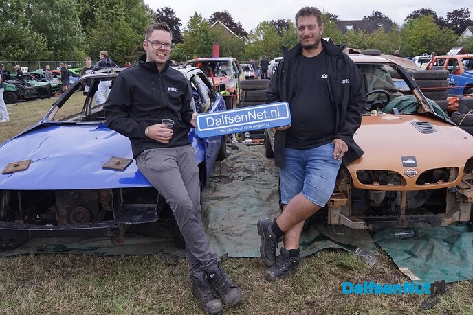 Bordje DalfsenNet op Concours d’Elegance in Nieuwleusen - Foto: Paul Scholten