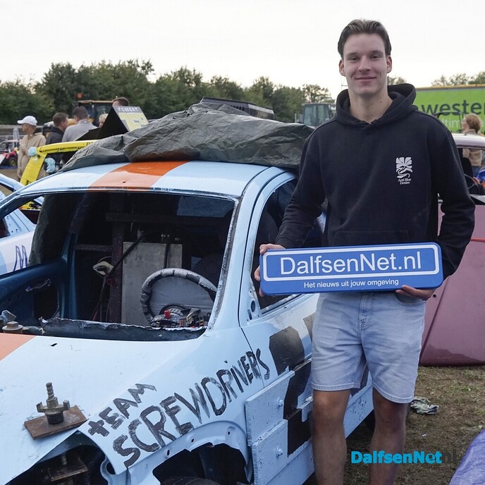 Bordje DalfsenNet op Concours d’Elegance in Nieuwleusen - Foto: Paul Scholten