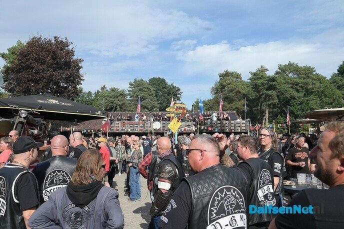 Brullende motoren, blinkend chroom en Amerikaanse power bij Café Calluna - Foto: Johan Bokma