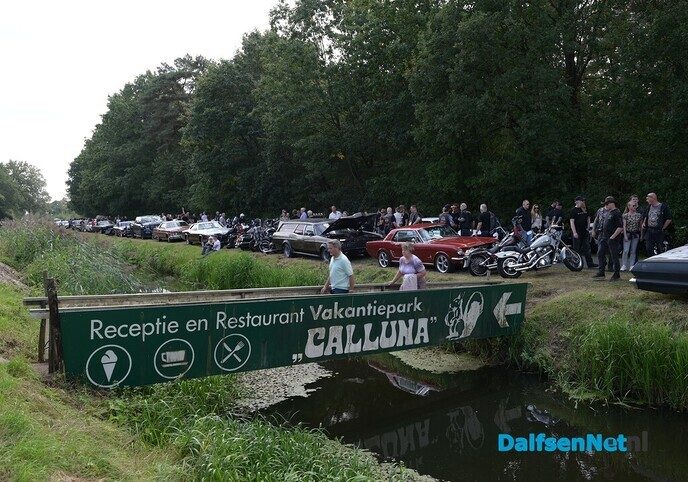Brullende motoren, blinkend chroom en Amerikaanse power bij Café Calluna - Foto: Johan Bokma