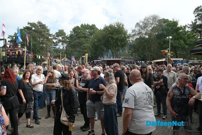 Brullende motoren, blinkend chroom en Amerikaanse power bij Café Calluna - Foto: Johan Bokma