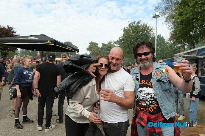 Brullende motoren, blinkend chroom en Amerikaanse power bij Café Calluna - Foto: Johan Bokma