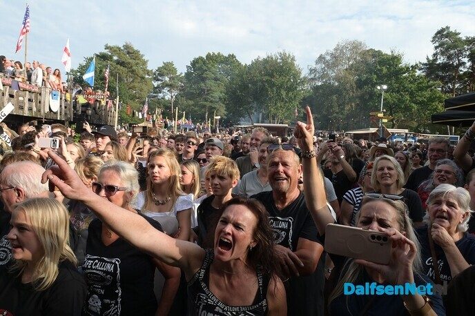 Brullende motoren, blinkend chroom en Amerikaanse power bij Café Calluna - Foto: Johan Bokma