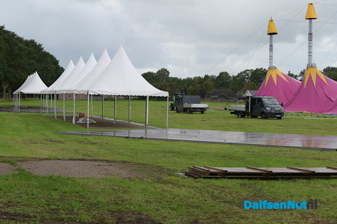 De tent staat bijna: NORMAAL komt naar Dalfsen - Foto: Johan Bokma