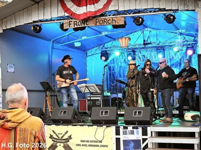 Sigarbox guitar festival bij Delta Calluna.