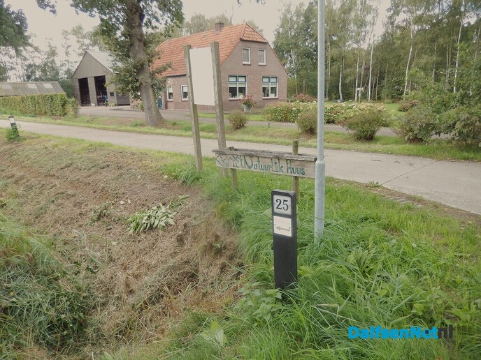 Een andere terugweg vanuit Raalte - Foto: Willy
