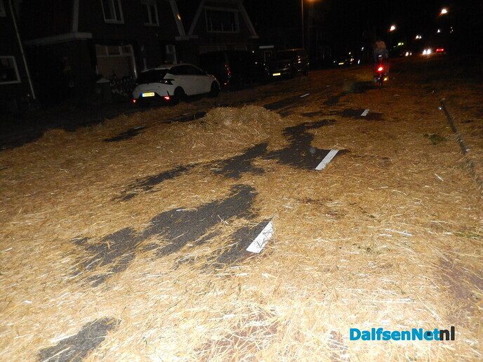 Geen strobreed in de weg - Foto: Willy
