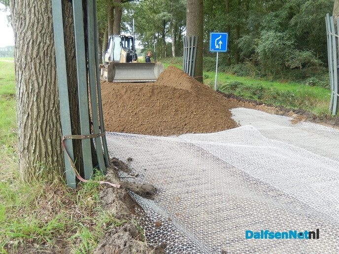 Rechterensedijk krijgt steeds meer vorm - Foto: Willy