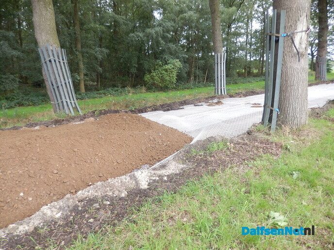Rechterensedijk krijgt steeds meer vorm - Foto: Willy