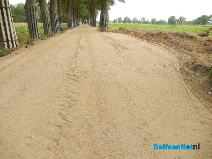 Rechterensedijk krijgt steeds meer vorm - Foto: Willy