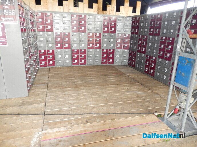 Opbouw Kachel FM vordert in hoog tempo - Foto: Willy