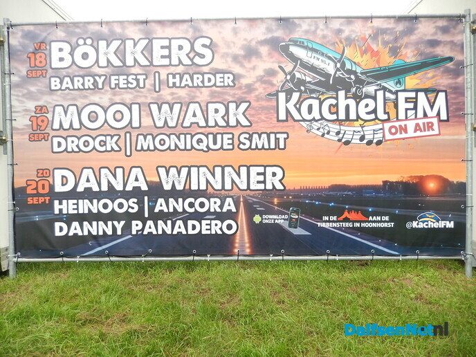 Opbouw Kachel FM vordert in hoog tempo - Foto: Willy