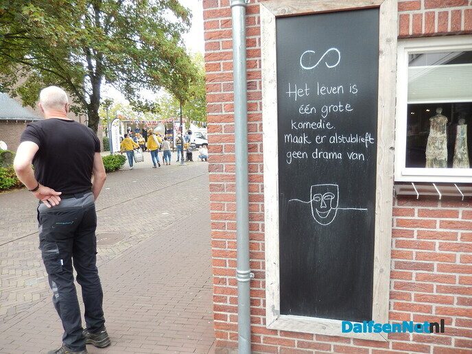 Nieuwe spreuk - Foto: Willy