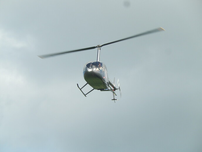 Nog wat ingezonden helikopterbeelden van zondag - Foto: Ingezonden foto