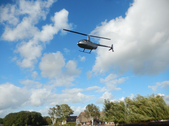 Nog wat ingezonden helikopterbeelden van zondag - Foto: Ingezonden foto