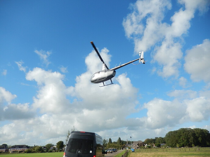 Nog wat ingezonden helikopterbeelden van zondag - Foto: Ingezonden foto