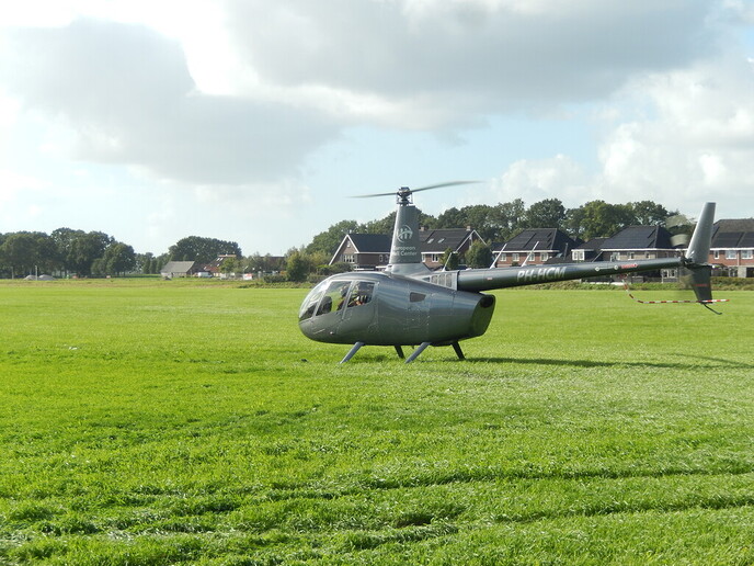 Nog wat ingezonden helikopterbeelden van zondag - Foto: Ingezonden foto