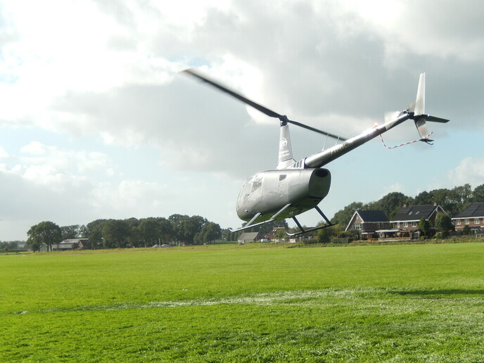 Nog wat ingezonden helikopterbeelden van zondag - Foto: Ingezonden foto