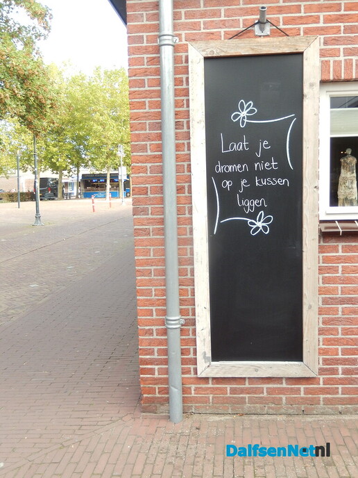 Nieuwe spreuk - Foto: Willy