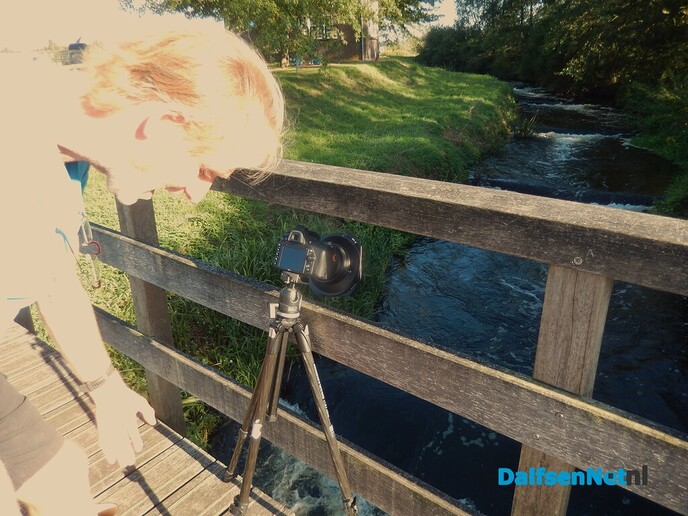 Fotograferen bij de vistrap - Foto: Willy